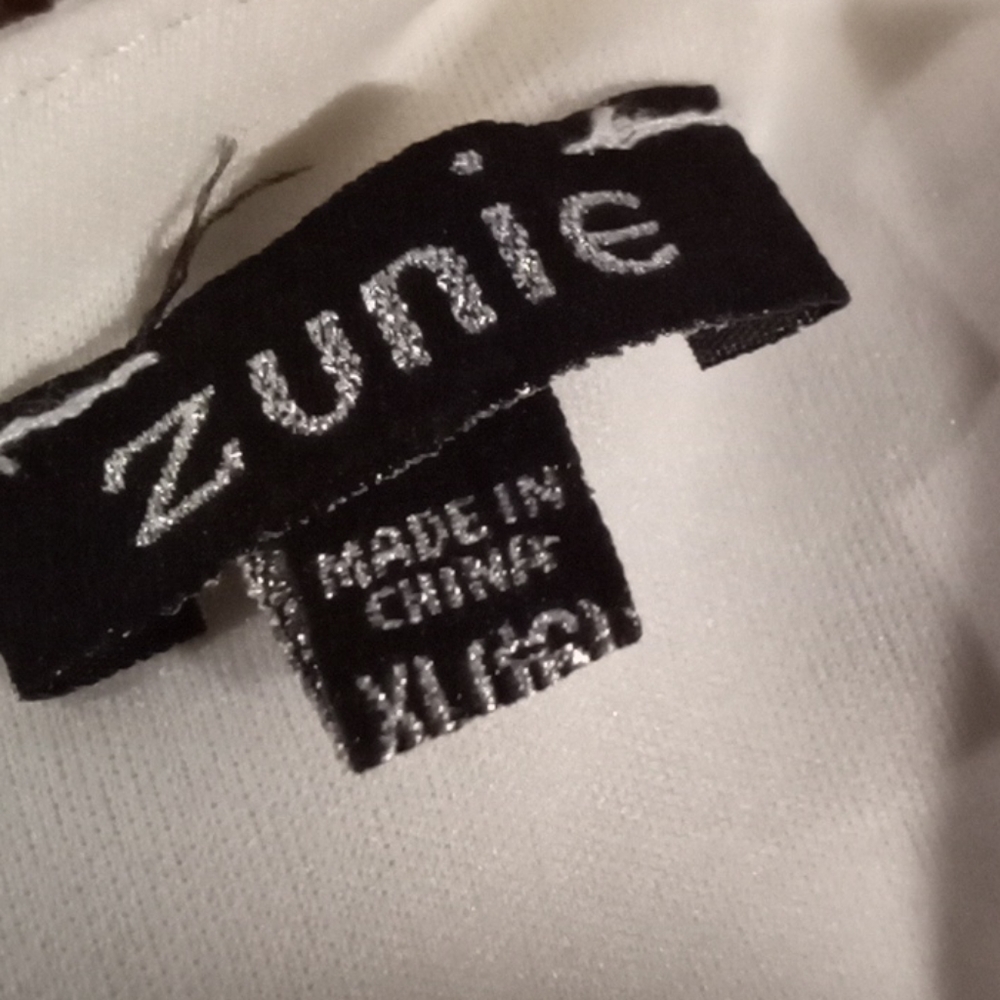NWOT Zunie Crepe like Sleeveless Dress XL 16 NWOT - Picture 9 of 10